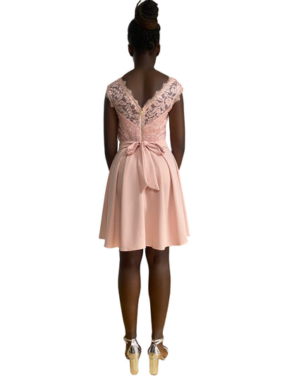 Robe de cocktail courte Sandra